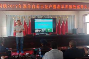 开展养殖技术服务，助推环县脱贫攻坚