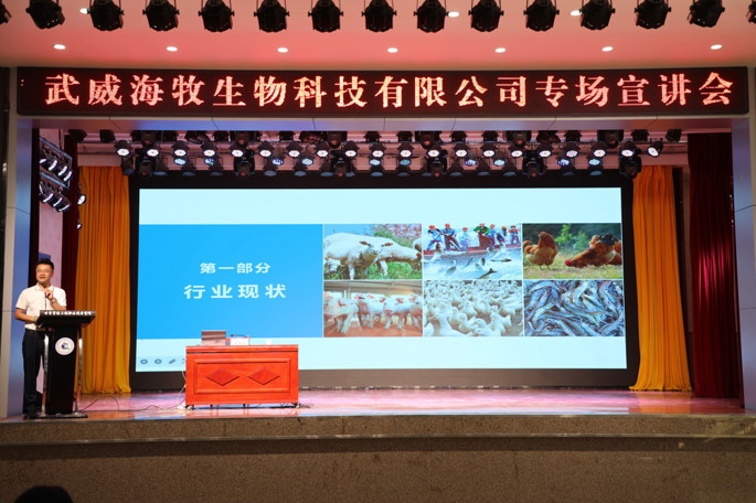 对接行业需求    点亮职业梦想‖畜牧科技学院举办武威海牧生物科技有限公司专场宣讲会